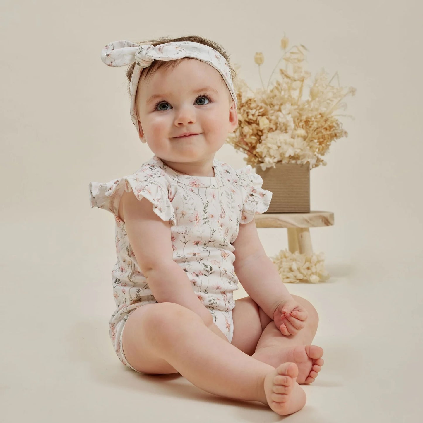 Aster & Oak - Secret Garden AOP Onesie