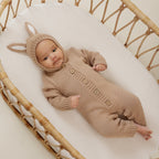 Aster & Oak Bunny Knit Romper