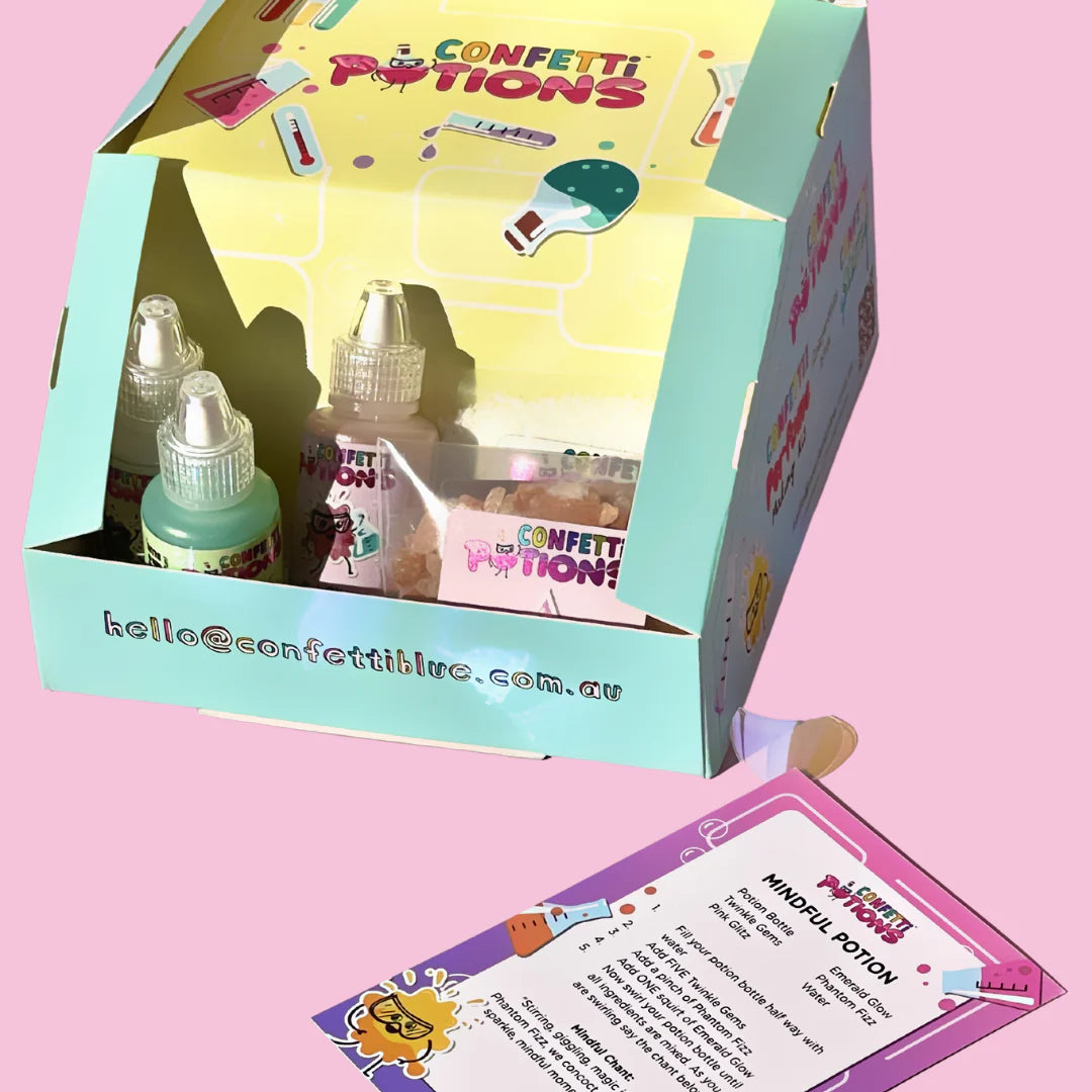 Confetti Blue Kids Potion Kit