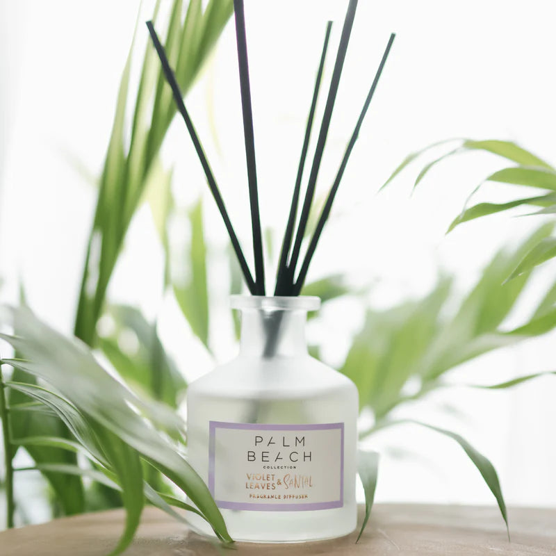 Palm Beach Violet Leaves & Santal 50ml Mini Fragrance Diffuser