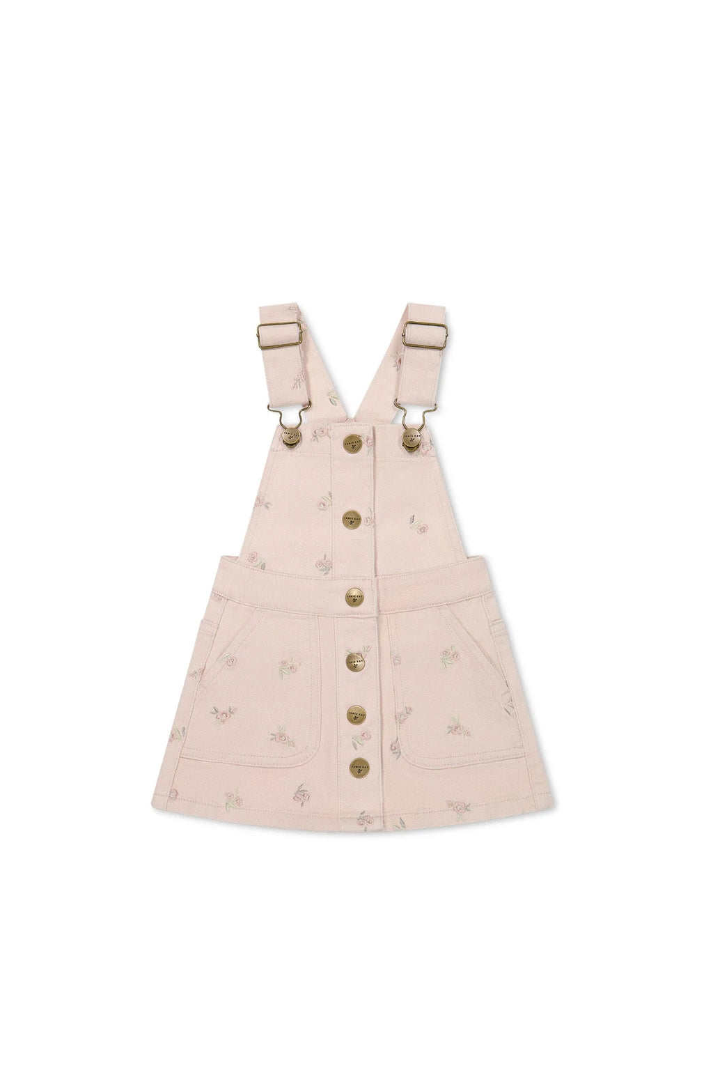 Jamie Kay - Vintage Overall Dress - Goldie Embroidery