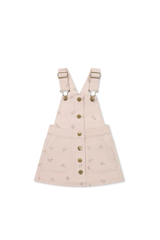 Jamie Kay - Vintage Overall Dress - Goldie Embroidery