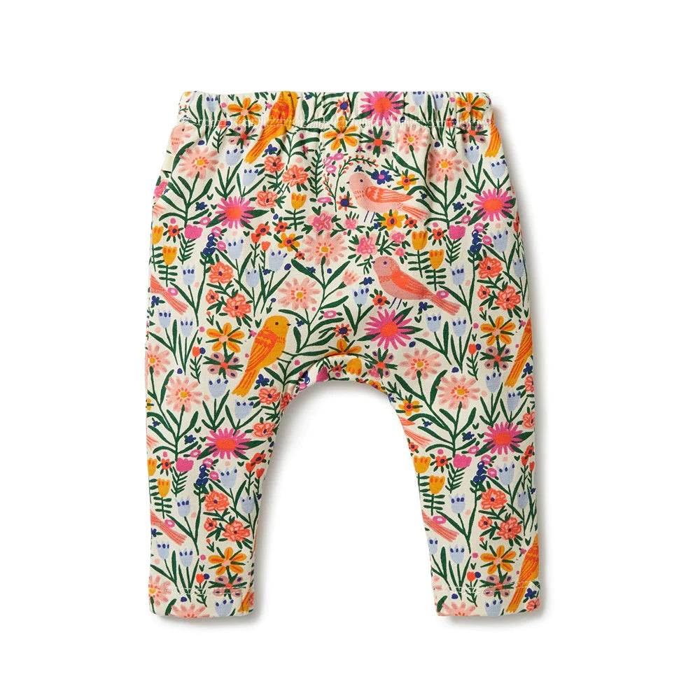 Wilson & Frenchy Organic Legging Birdy Floral