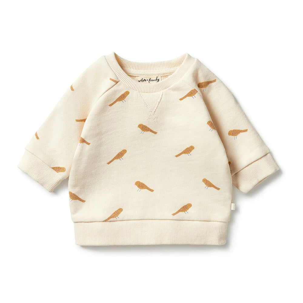Wilson & Frenchy Organic Terry Sweat Top Tweet Tweet