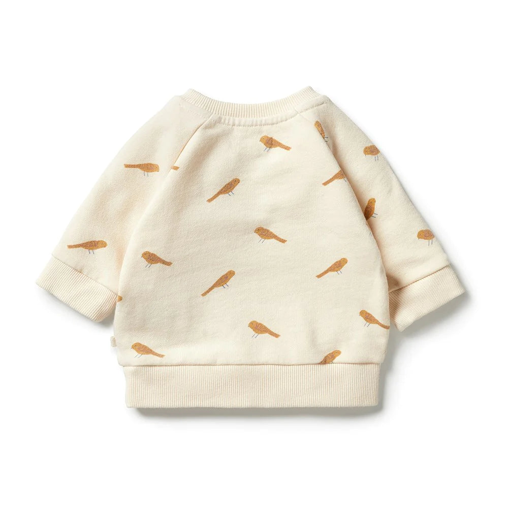 Wilson & Frenchy Organic Terry Sweat Top Tweet Tweet