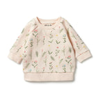 Wilson & Frenchy Organic Terry Sweat Top Wild Flower