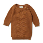 Wilson & Frenchy Knitted Cable Dress Spice