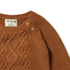 Wilson & Frenchy Knitted Cable Dress Spice