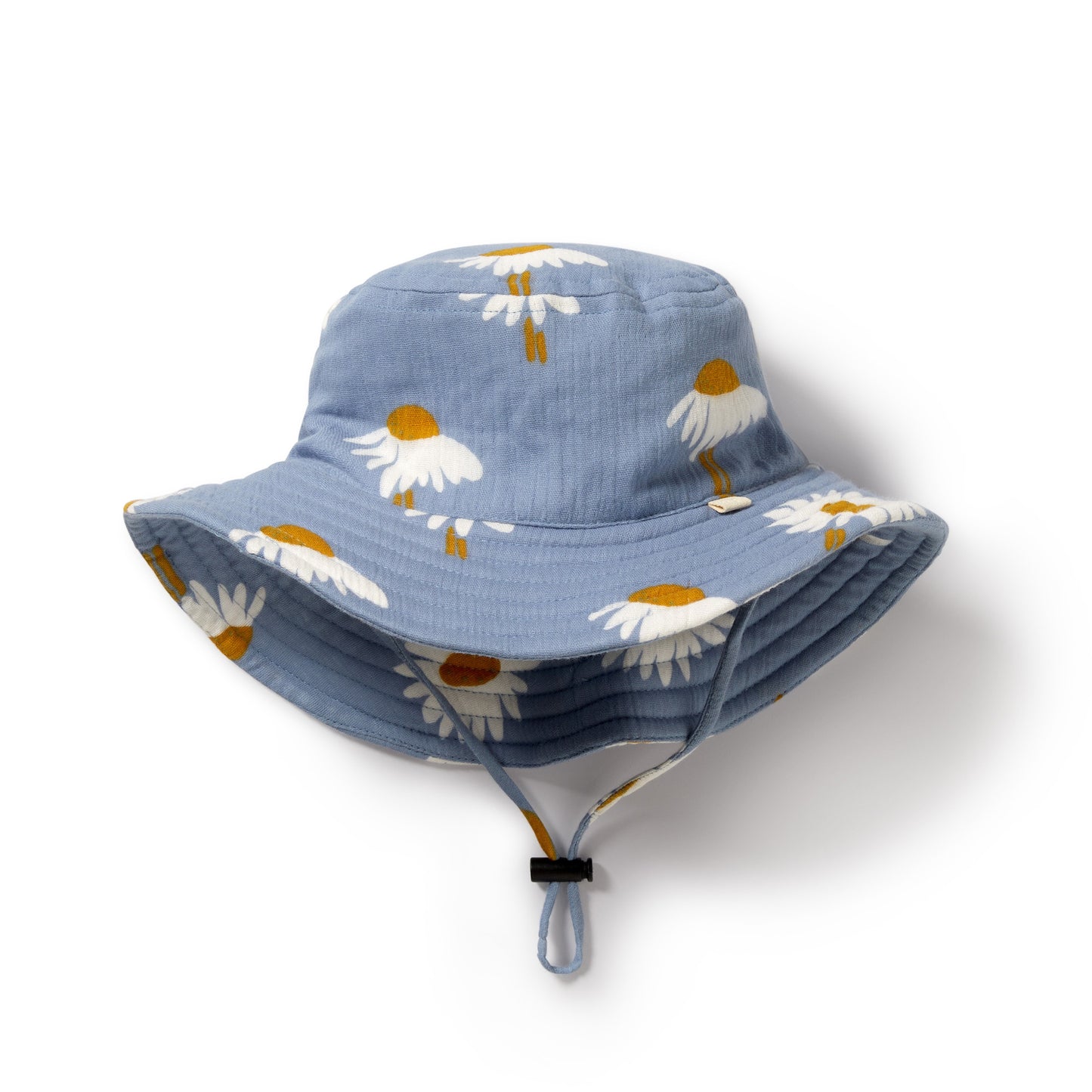 Wilson & Frenchy Daisy Floral Organic Crinkle Sun Hat