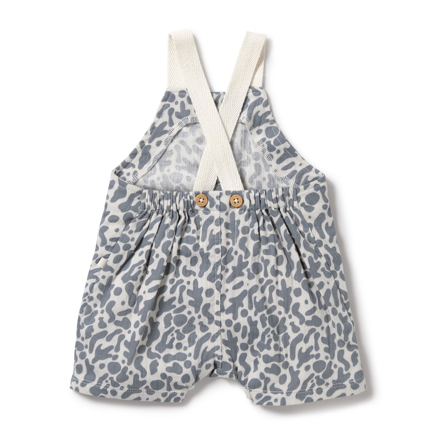 Wilson & Frenchy Blue Coral Organic Crinkle Overall