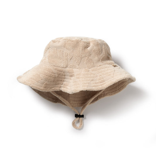 Wilson & Frenchy Pattern Play Organic Terry Sun Hat