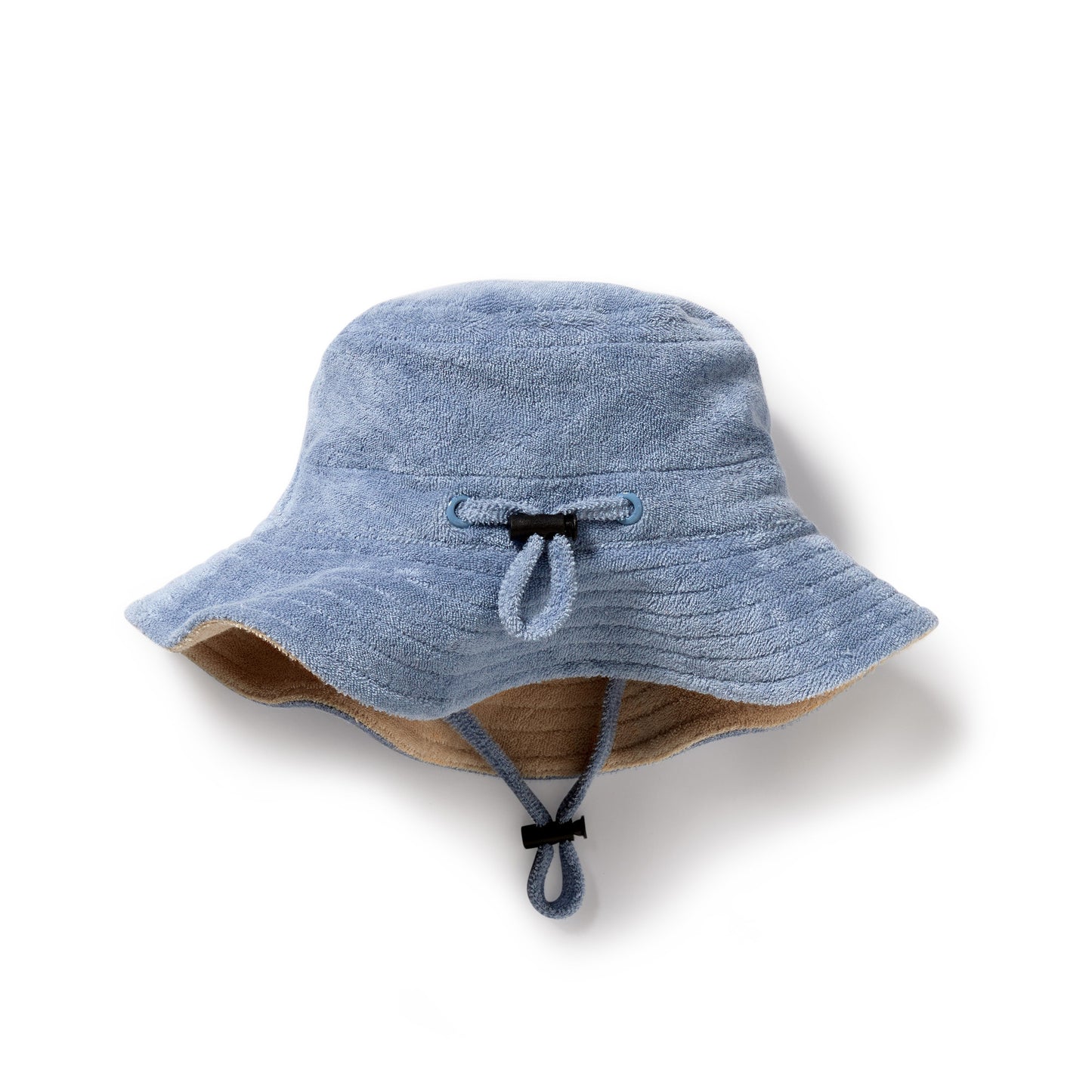 Wilson & Frenchy Dusty Blue Organic Terry Sun Hat