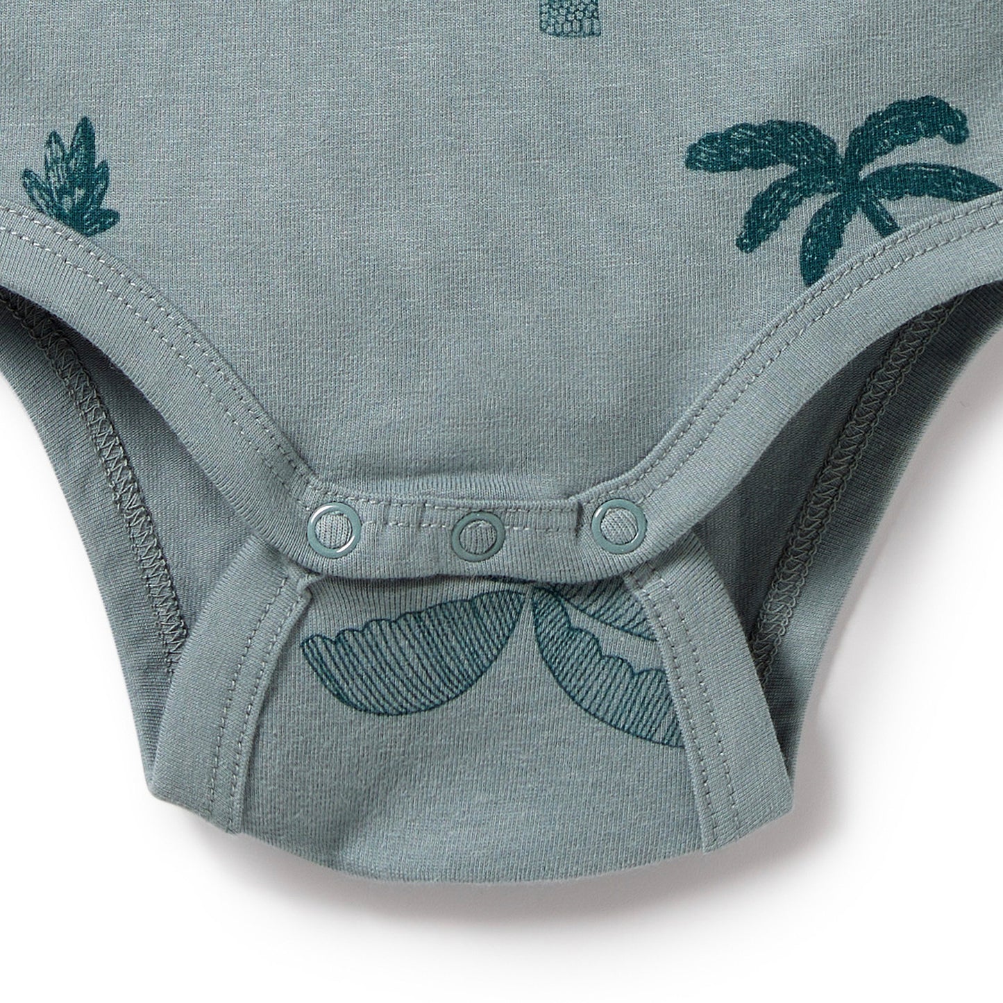 Wilson & Frenchy Palm Days Organic Bodysuit