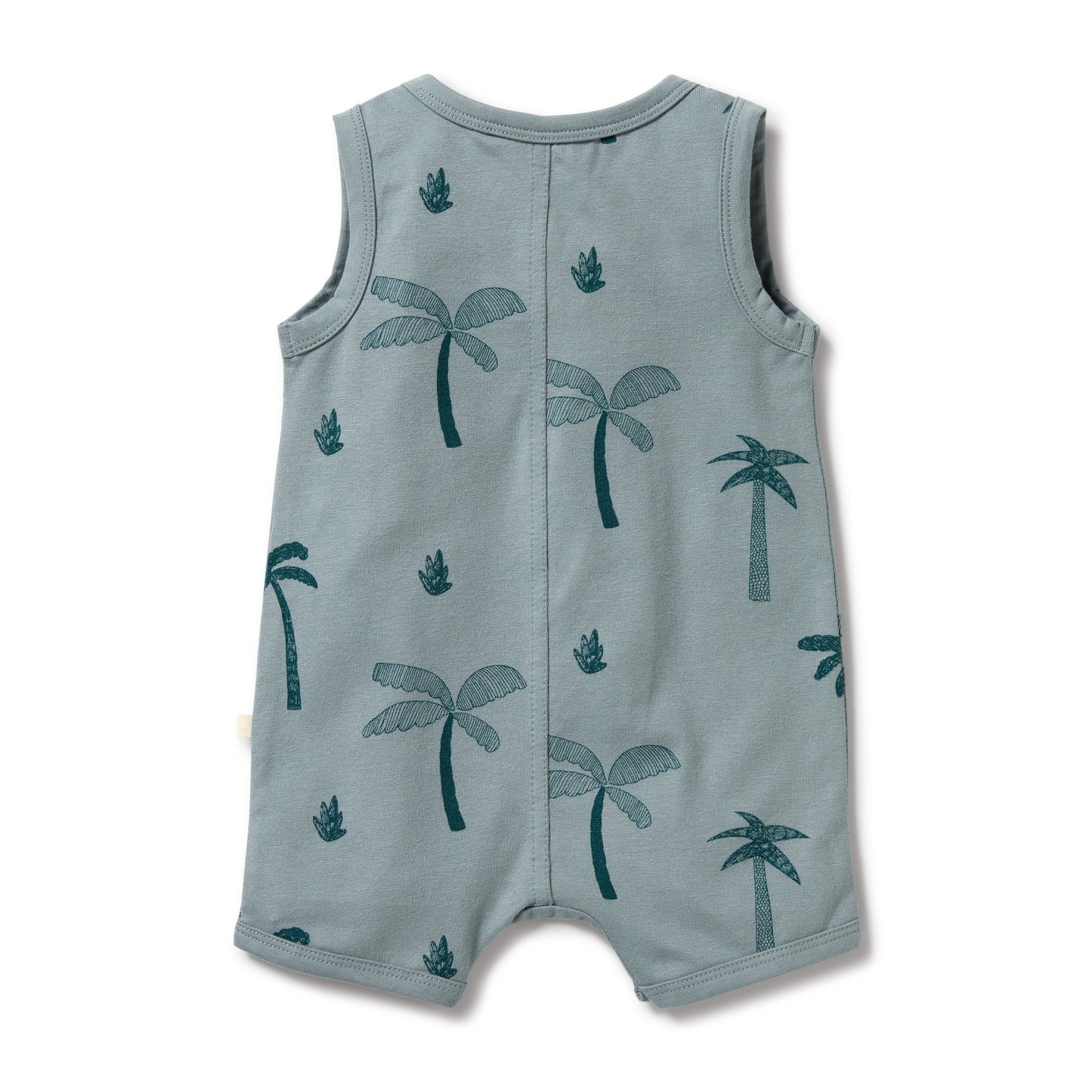 Wilson & Frenchy Palm Days Organic Henley Growsuit