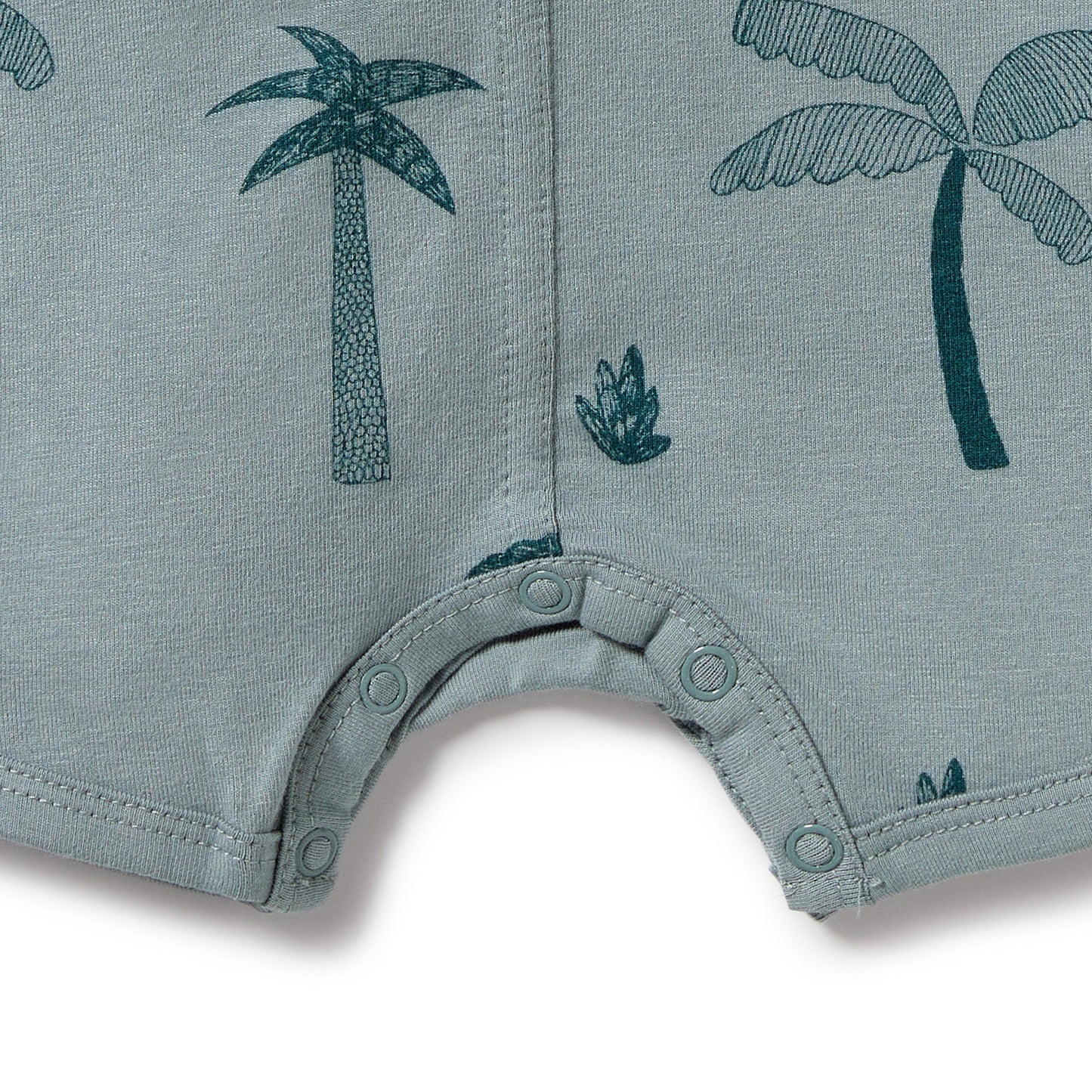 Wilson & Frenchy Palm Days Organic Henley Growsuit