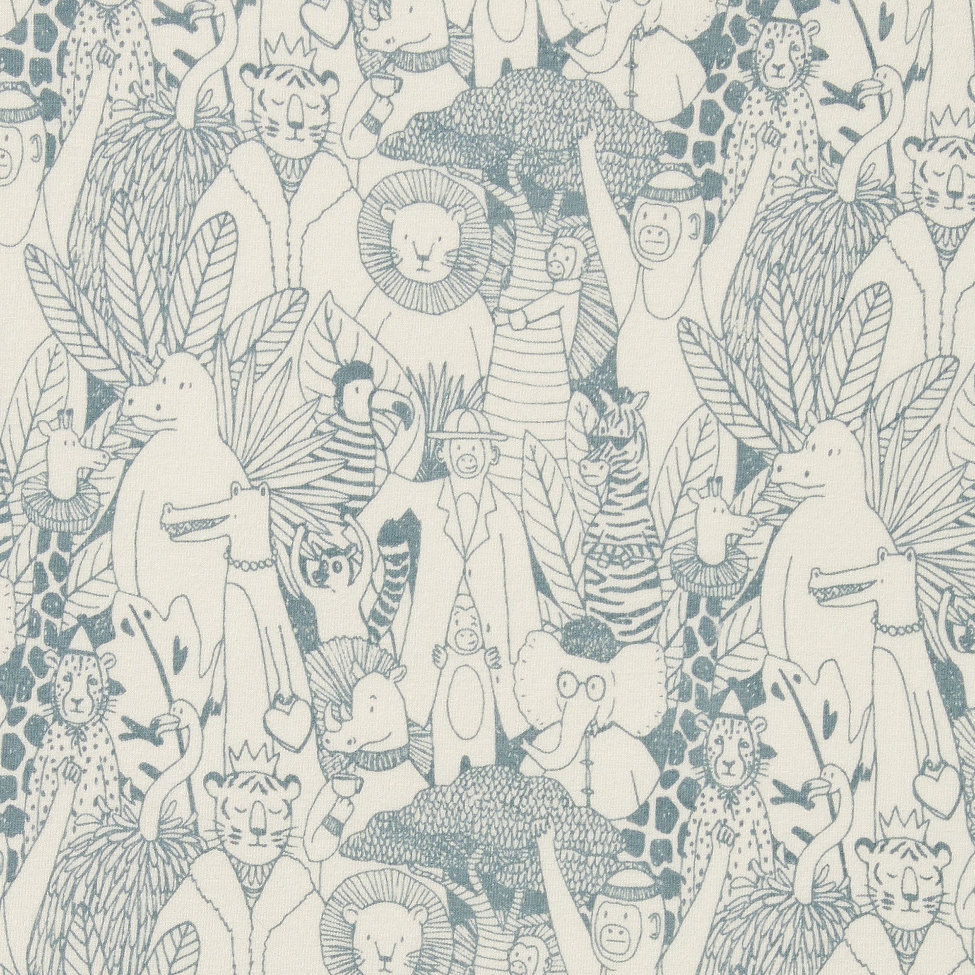 Wilson & Frenchy Hello Friends Organic Bassinet Sheet