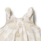 Wilson & Frenchy Daisy Bloom Organic Tie Playsuit
