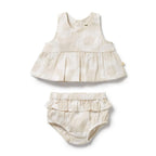 Wilson & Frenchy Daisy Bloom Organic Ruffle Set
