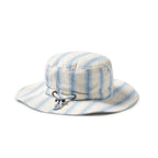 Wilson & Frenchy Deep Blue Stripe Organic Sun Hat