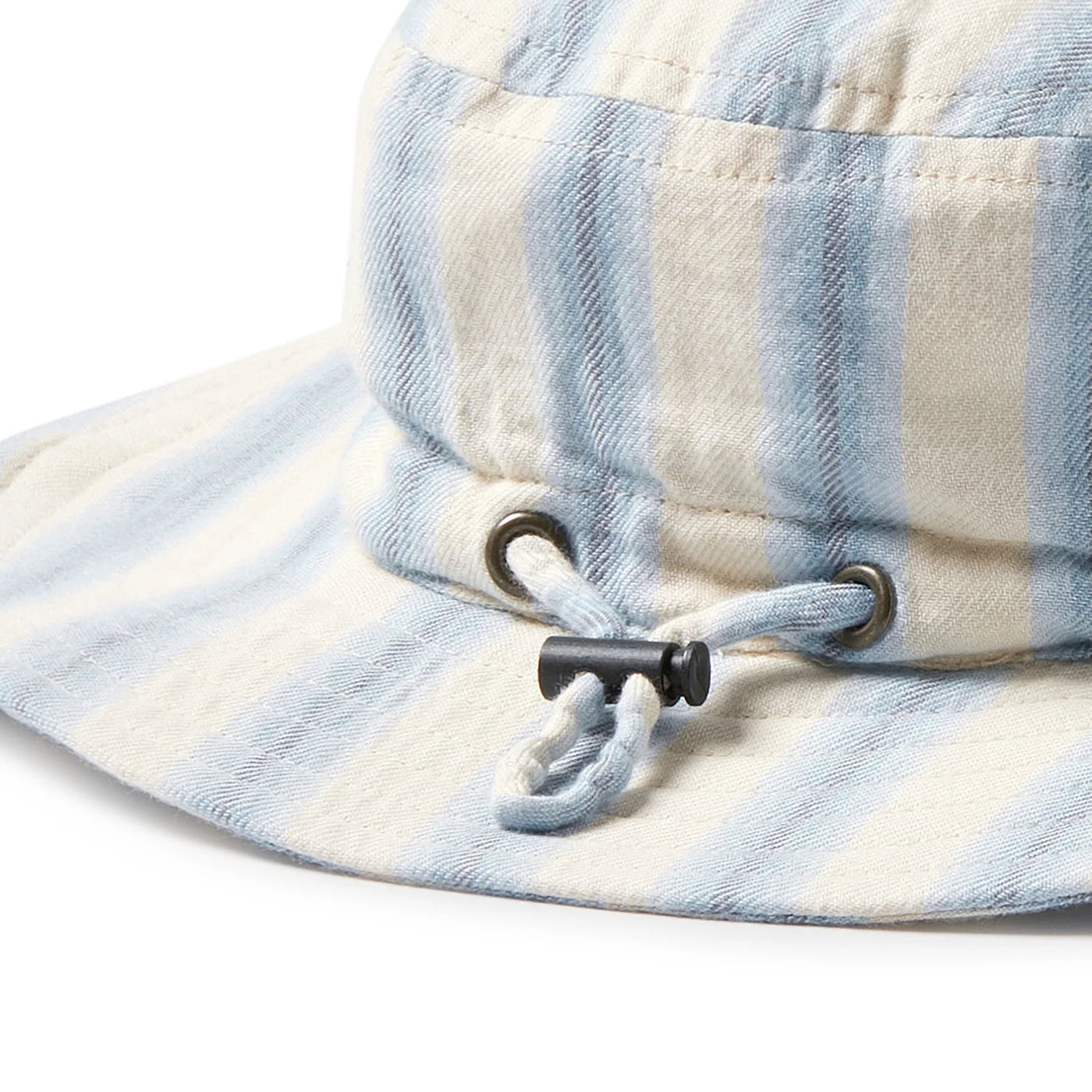 Wilson & Frenchy Deep Blue Stripe Organic Sun Hat