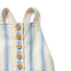 Wilson & Frenchy Deep Blue Stripe Organic Overall