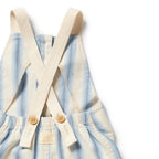 Wilson & Frenchy Deep Blue Stripe Organic Overall