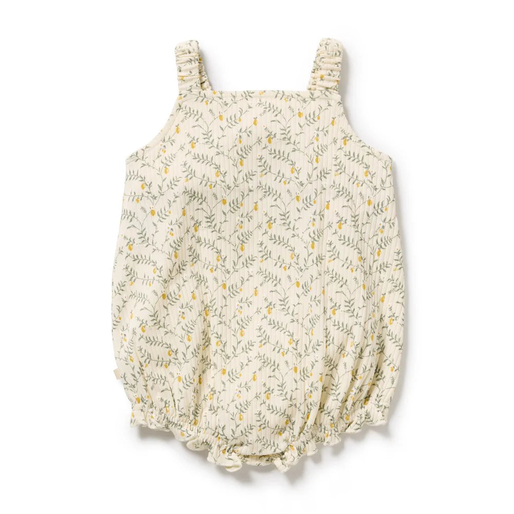 Wilson & Frenchy Lemon Leaf Organic Playsuit