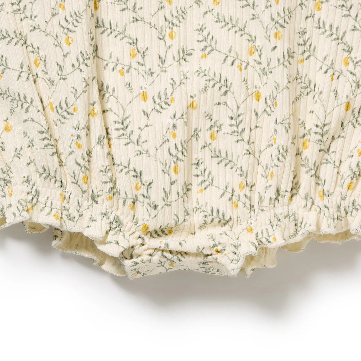 Wilson & Frenchy Lemon Leaf Organic Playsuit