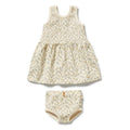 Wilson & Frenchy Lemon Leaf Organic Dress Set
