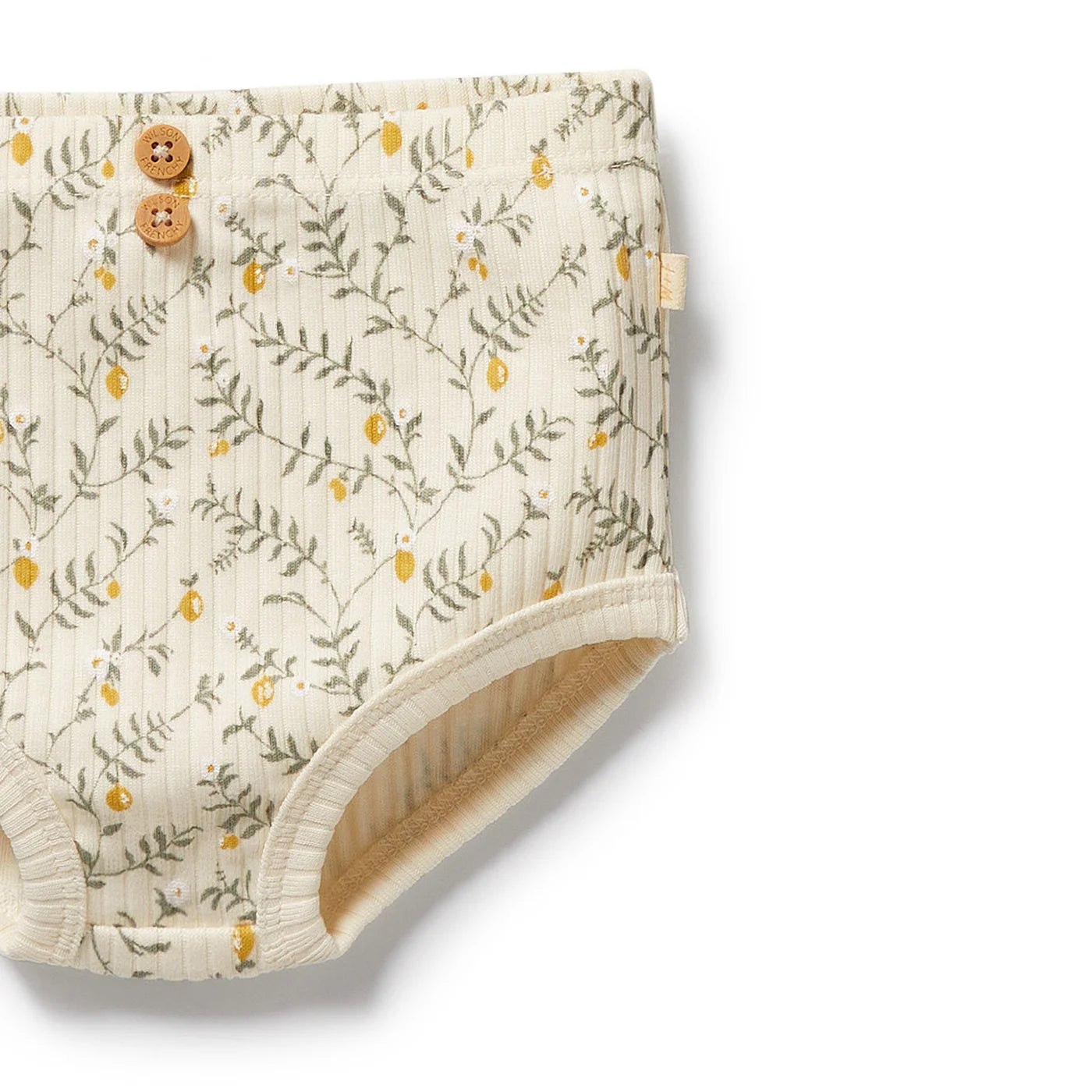 Wilson & Frenchy Lemon Leaf Organic Dress Set