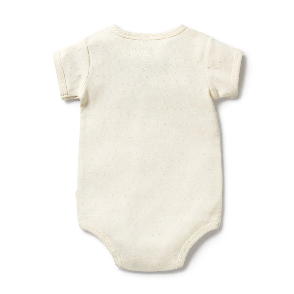 Wilson & Frenchy Piney Pals Organic Pointelle Bodysuit