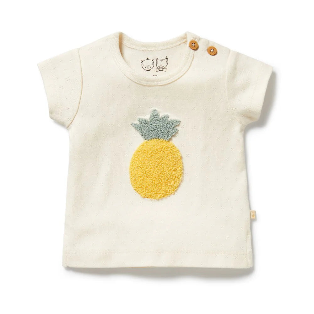 Wilson & Frenchy Piney Pals Organic Pointelle Tee