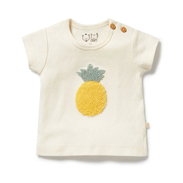 Wilson & Frenchy Piney Pals Organic Pointelle Tee