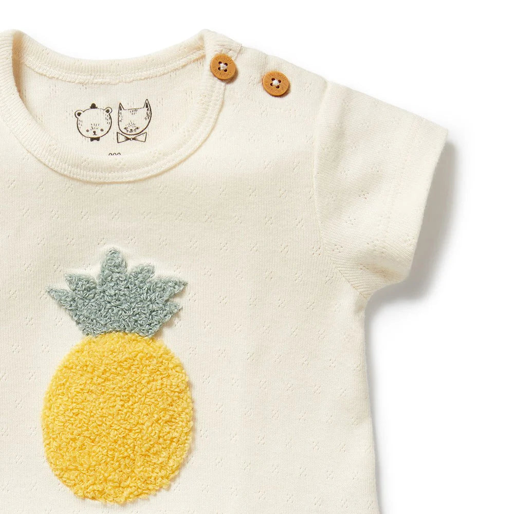 Wilson & Frenchy Piney Pals Organic Pointelle Tee