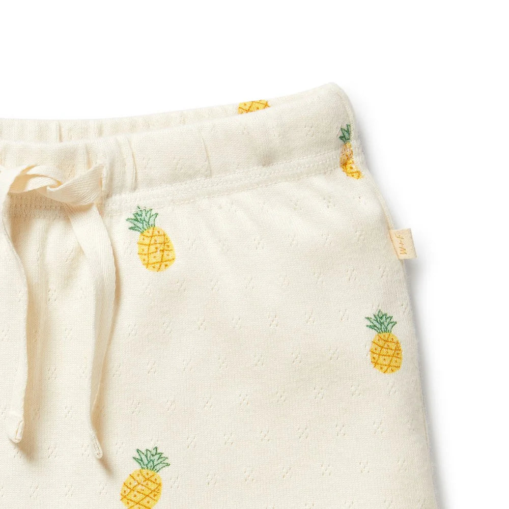 Wilson & Frenchy Piney Pals Organic Pointelle Short