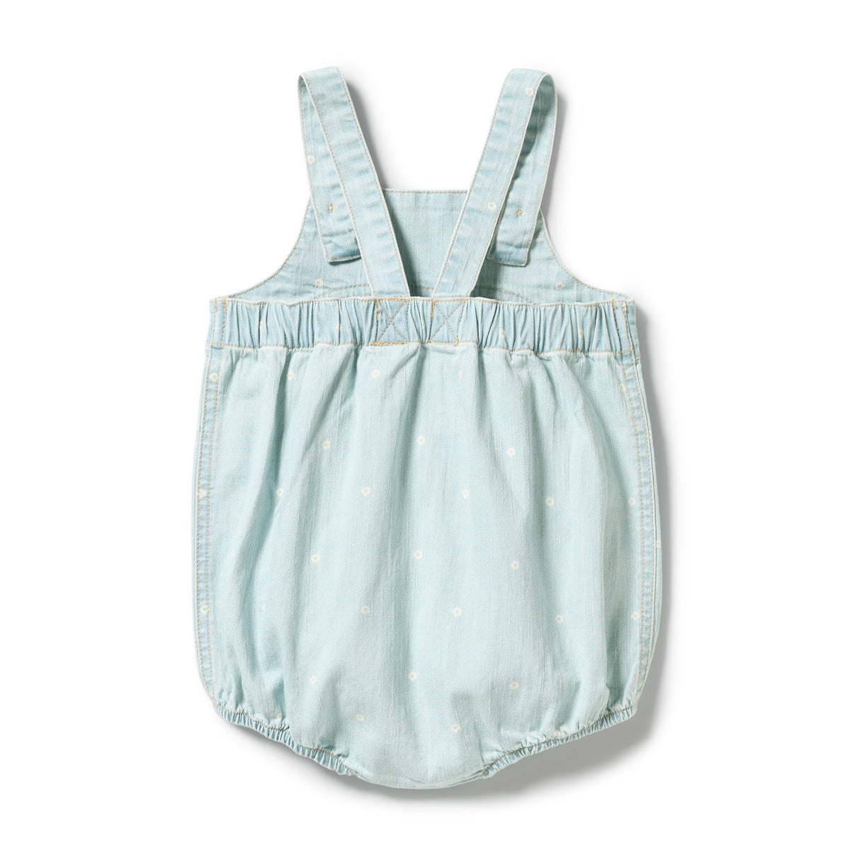 Wilson & Frenchy Ditsy Daisy Organic Denim Bodysuit