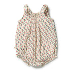 Wilson & Frenchy Little Bloom Organic Crinkle Tie Playsuit
