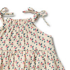 Wilson & Frenchy Little Bloom Organic Crinkle Ruffle Dress