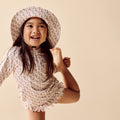 Wilson & Frenchy Little Bloom Cutwork Rashie Swim Set