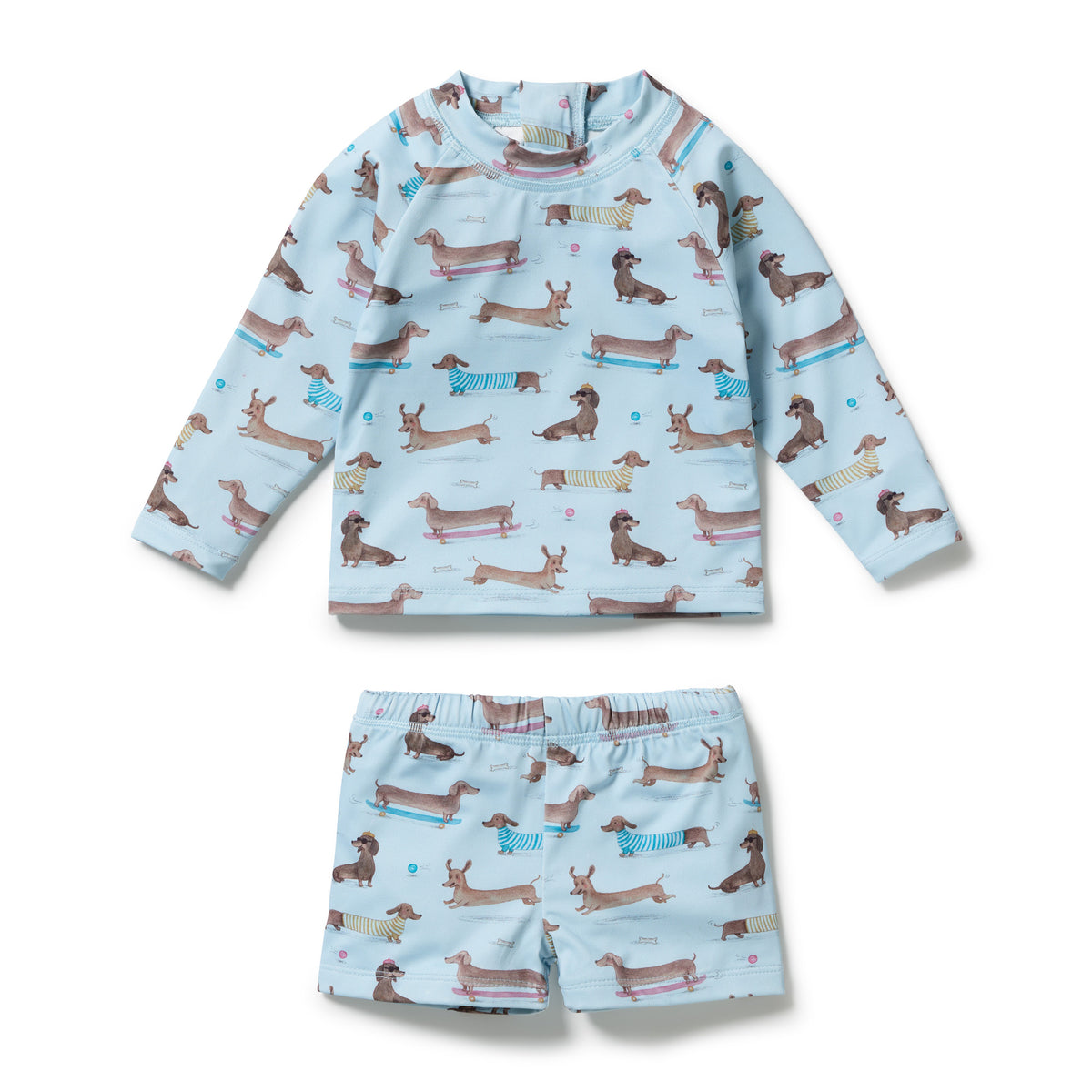 Wilson & Frenchy Dashing Rashie Swim Set