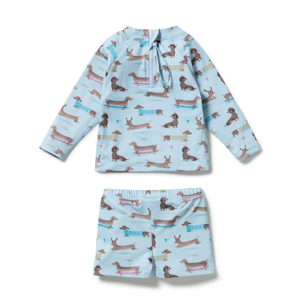Wilson & Frenchy Dashing Rashie Swim Set
