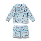 Wilson & Frenchy Dashing Rashie Swim Set