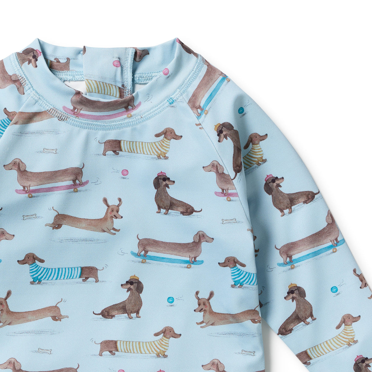 Wilson & Frenchy Dashing Rashie Swim Set