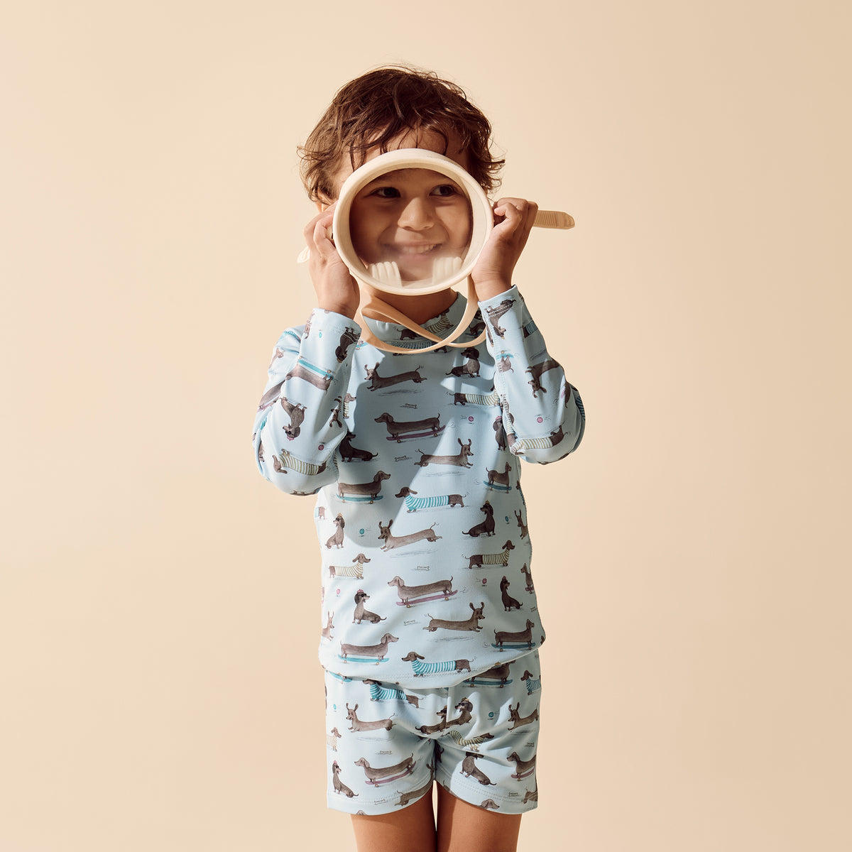Wilson & Frenchy Dashing Rashie Swim Set