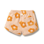 Wilson & Frenchy Daisy Glow Organic Terry Tie Shorts