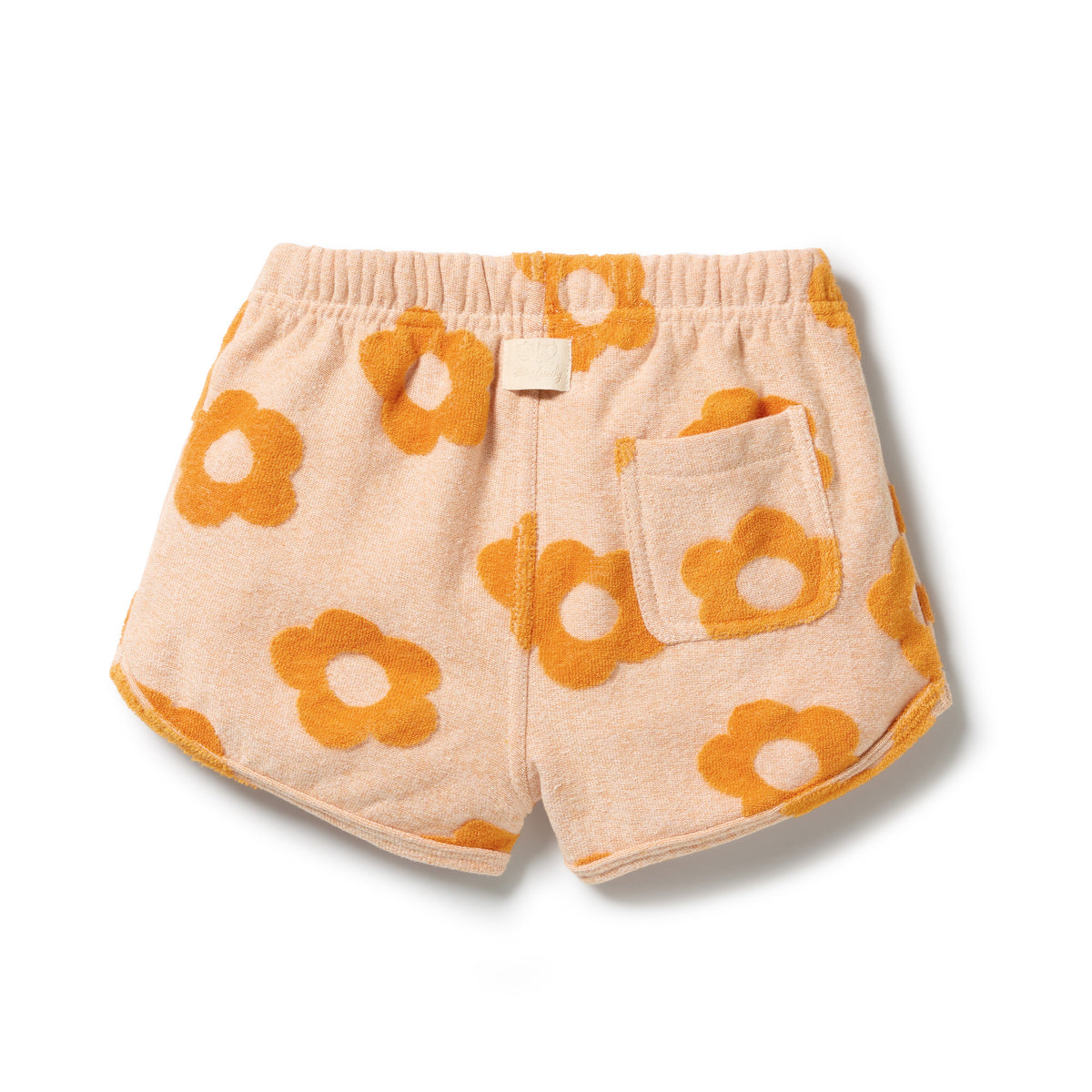 Wilson & Frenchy Daisy Glow Organic Terry Tie Shorts