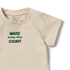 Wilson & Frenchy Make Every Day Count Organic Tee