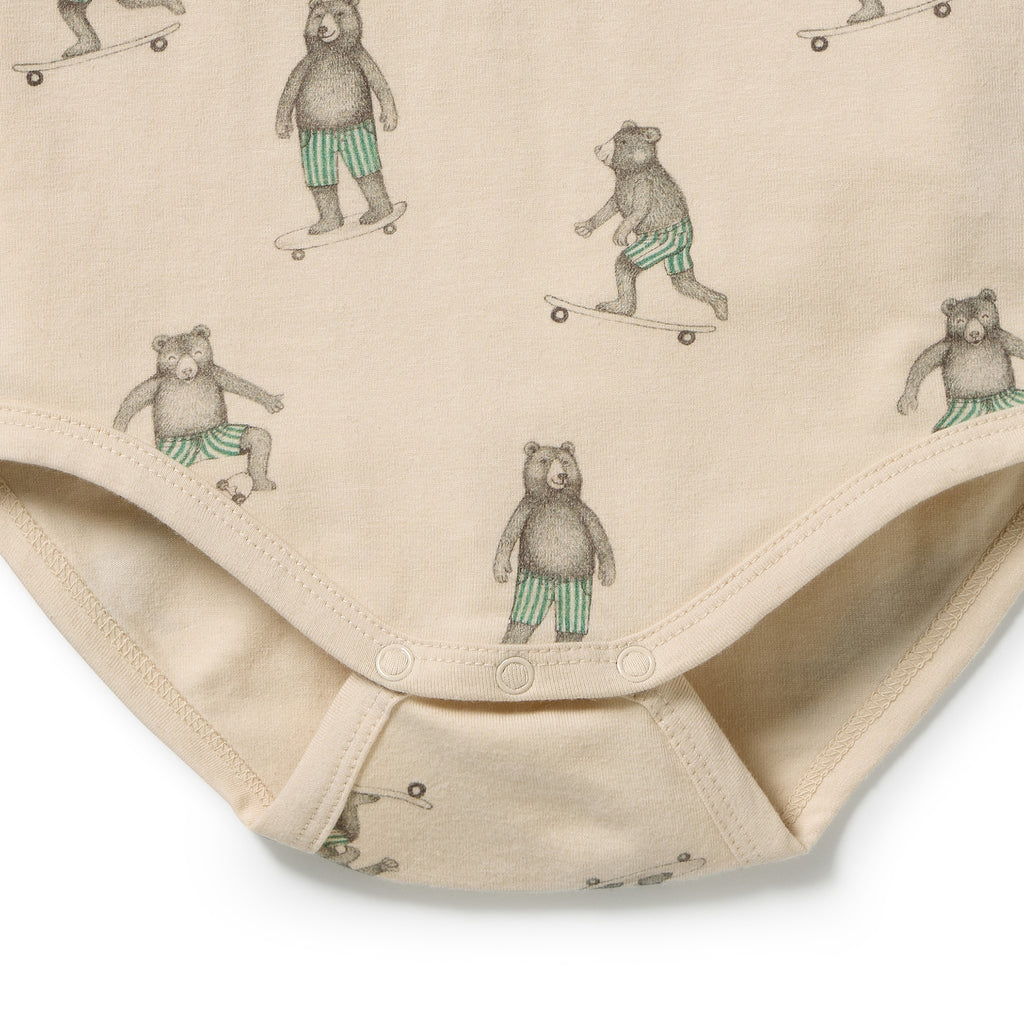 Wilson & Frenchy Skater Club Henley Bodysuit