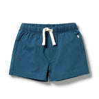 Wilson & Frenchy Bright Blue Organic Tie Front Shorts