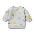 Wilson & Frenchy Organic terry Sweat Bluebell